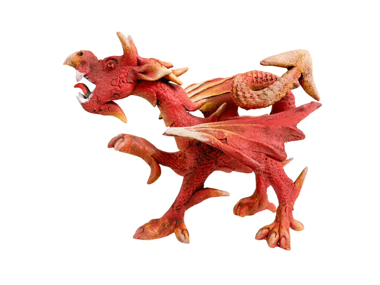 Red Standing Dragon