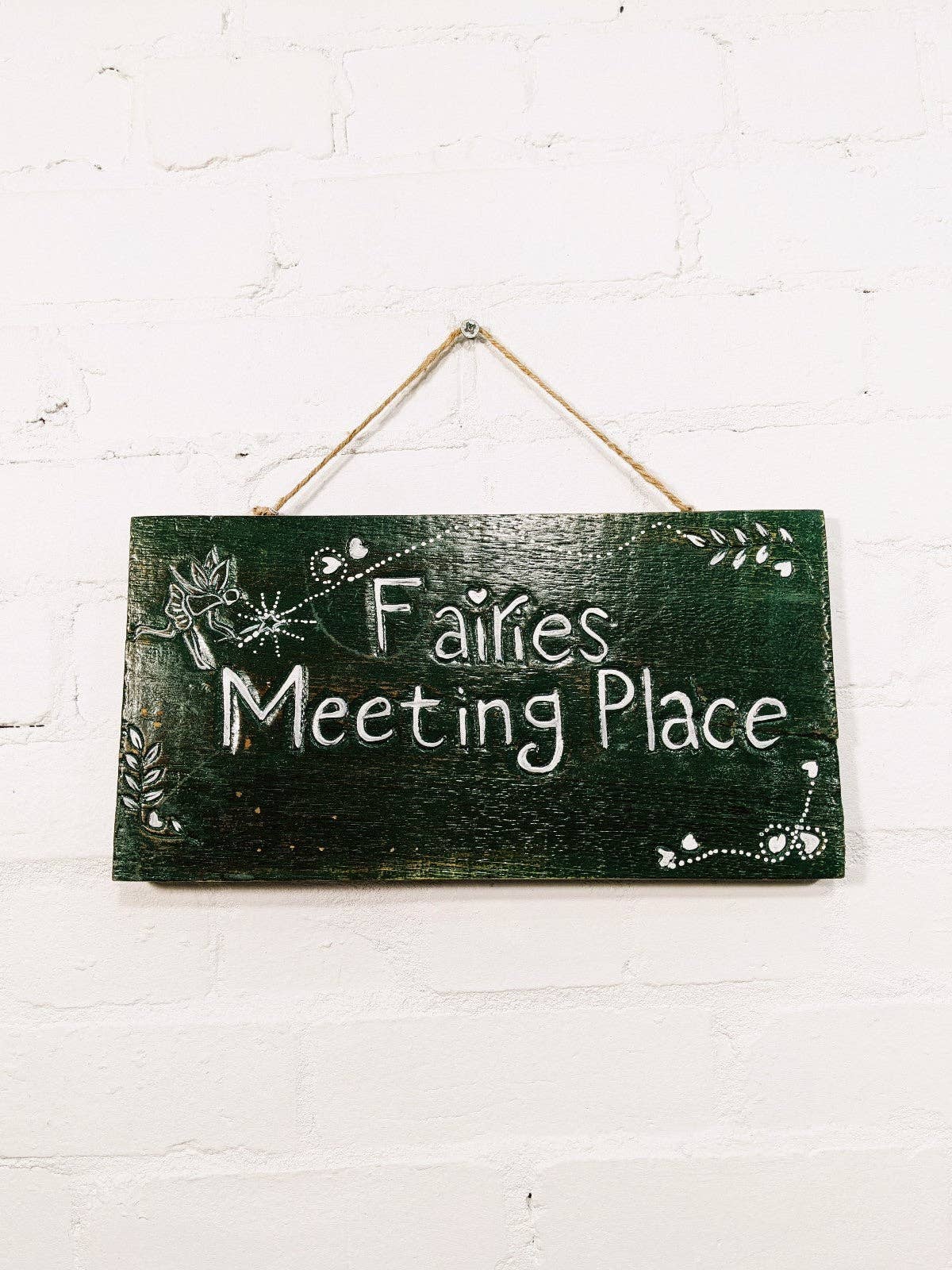 Fairies Meeting Place Wall Plaque