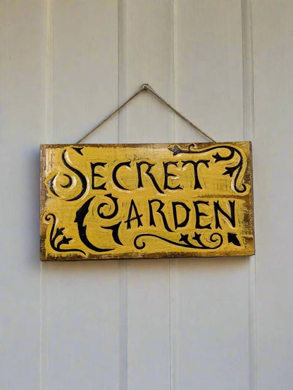 Secret Garden  Wall Plaque
