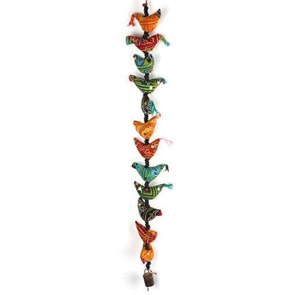 String of Birds with Bell
