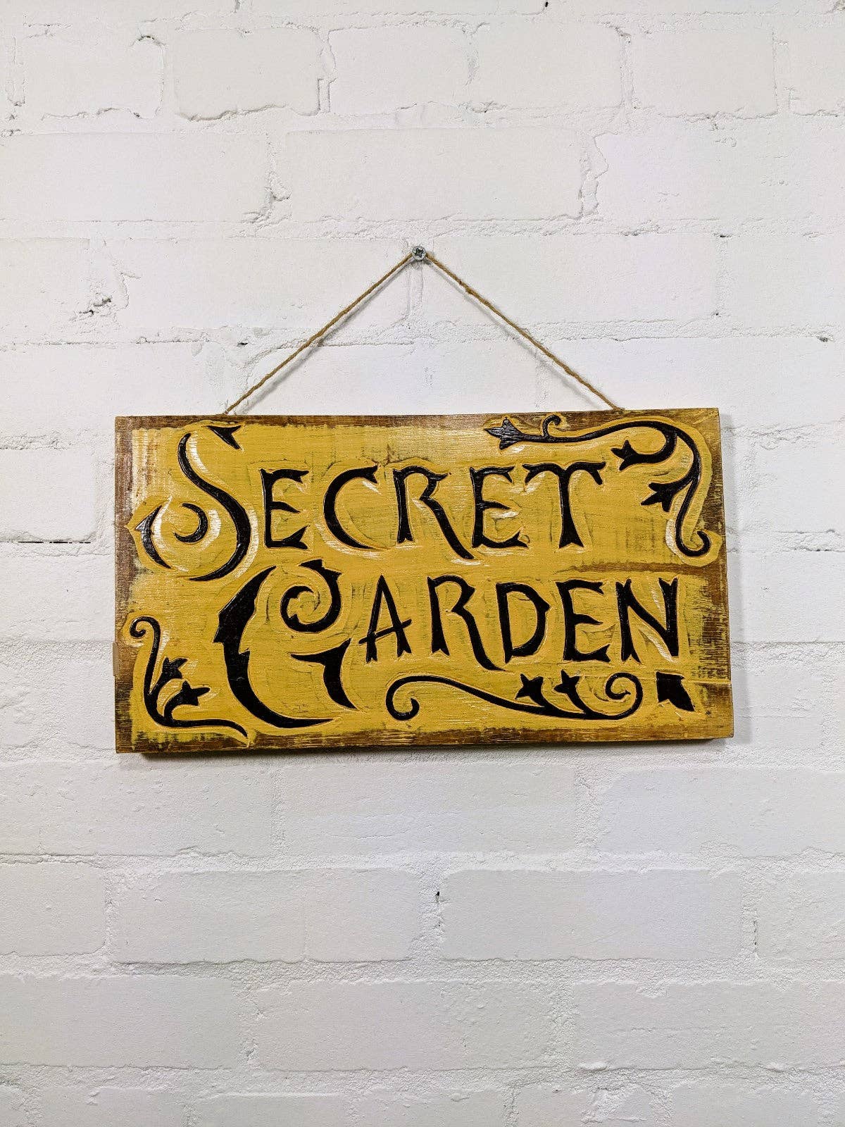 Secret Garden  Wall Plaque