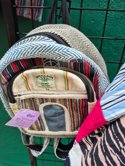 Mini Hemp Rucksacks
