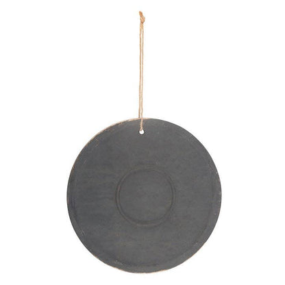 Green Witch Bronze Effect Terracotta Hanging Plaque