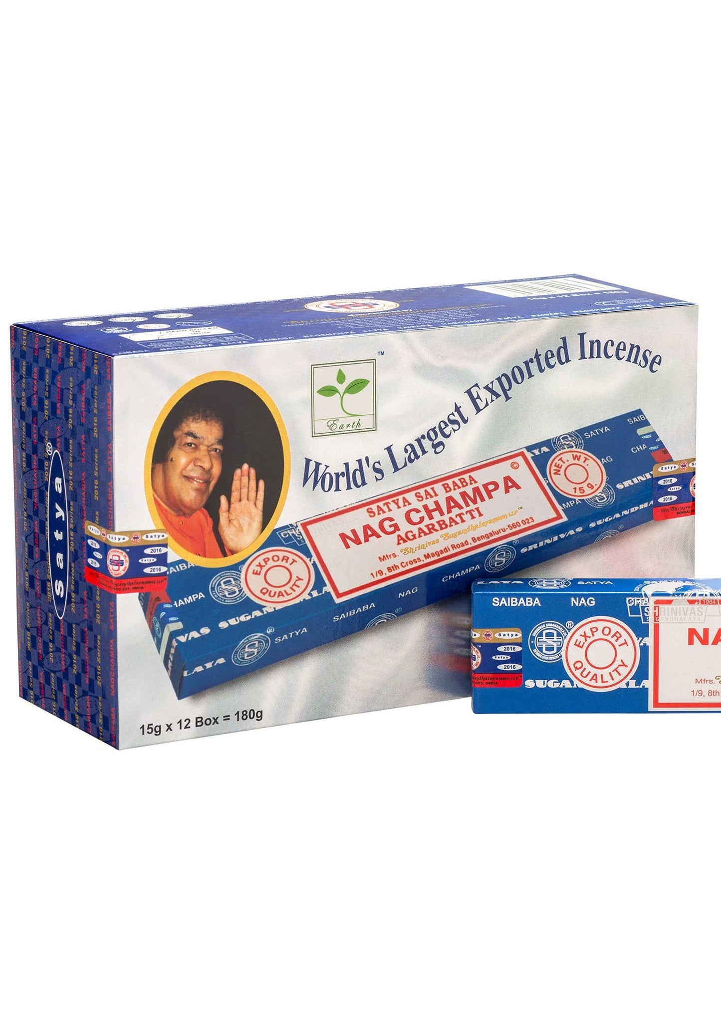 Original Satya Baba Nag Champa Incense Bangalore- 15 Grams