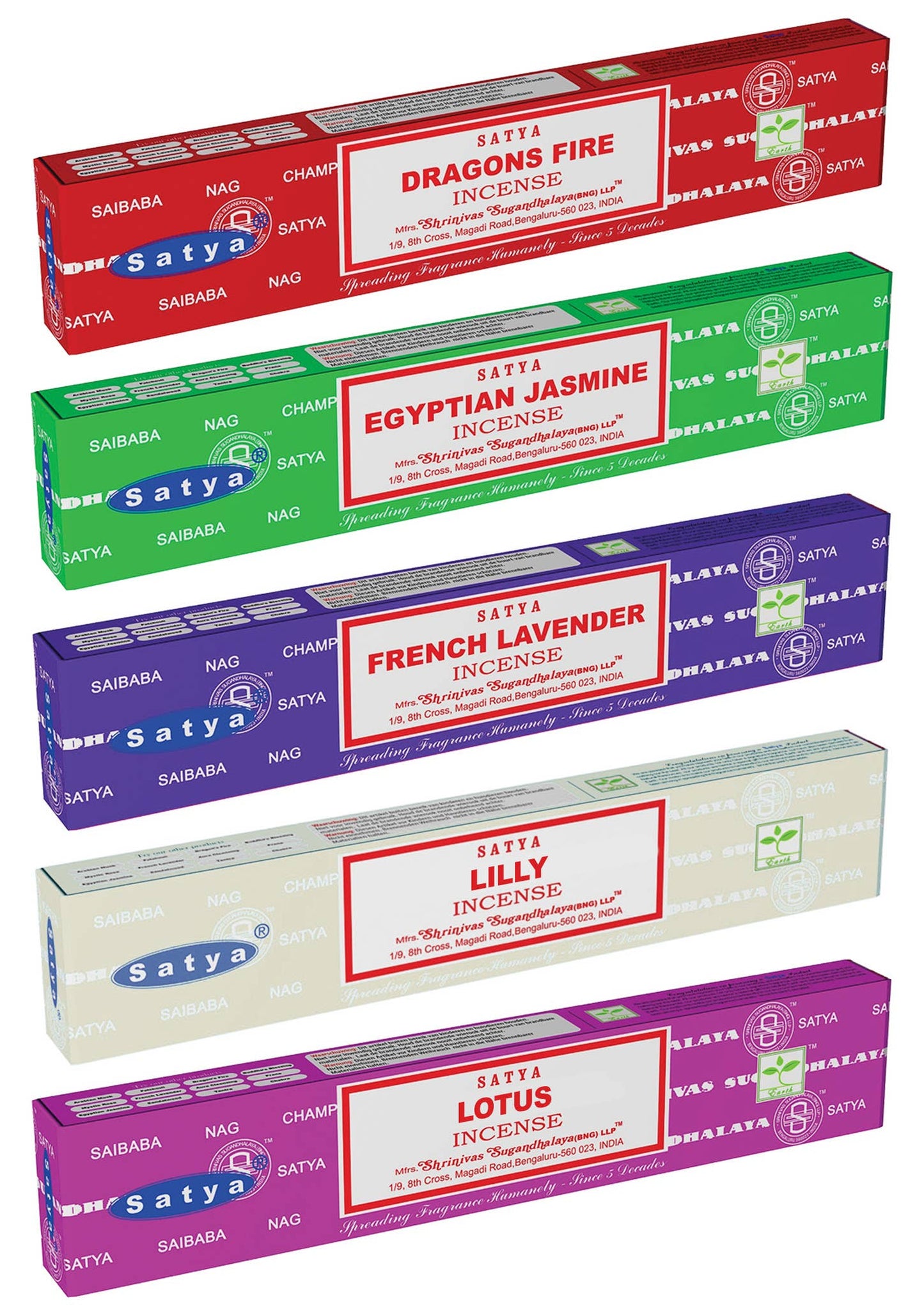 Satya Nag Champa Buddha's Blessing Series- Incense Sticks