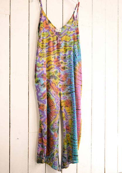 Tie Dye Jumpsuit: Large/Extra Large(LXL)