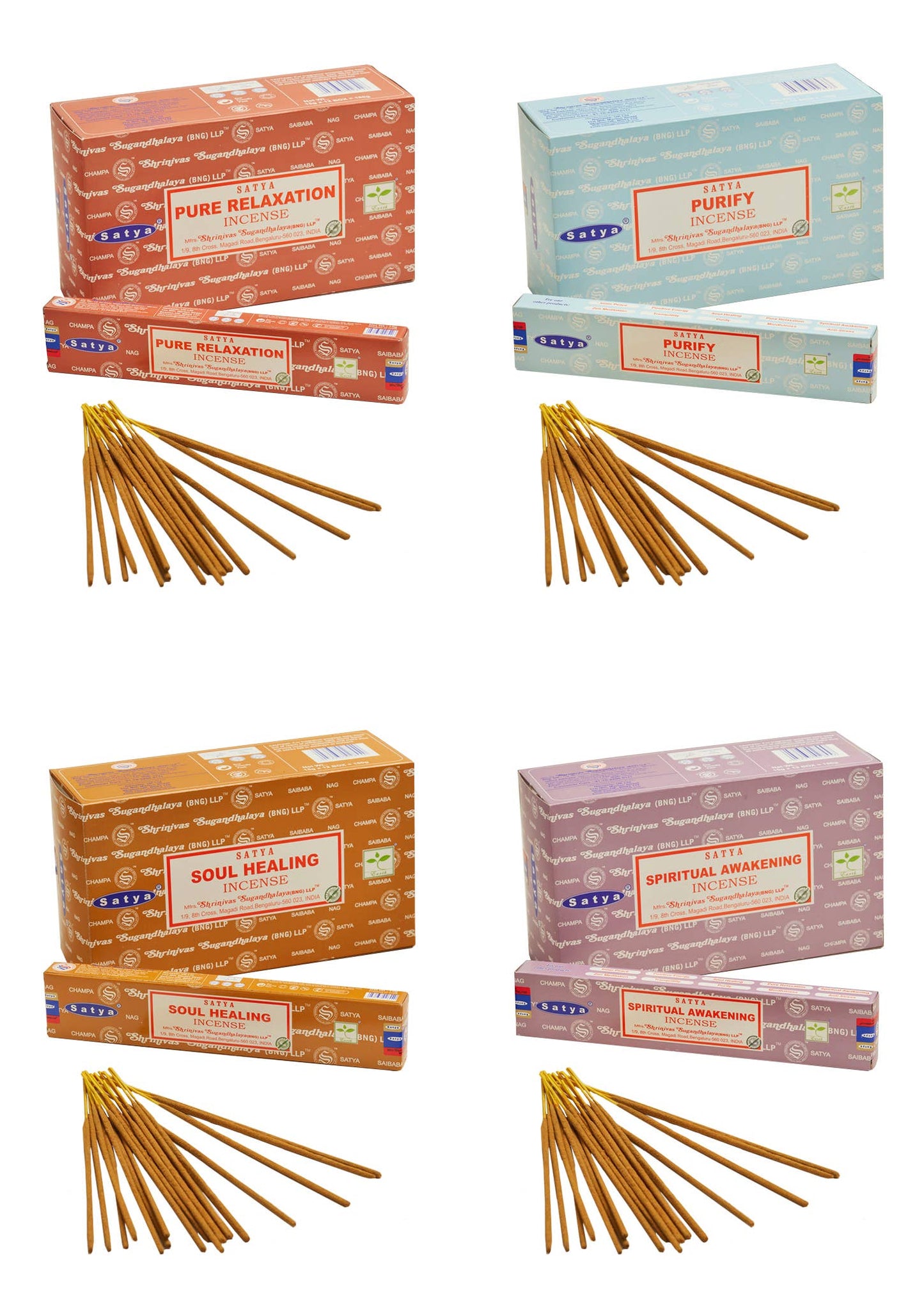 Satya Nag Champa Mindfulness Series Incense Sticks 15g