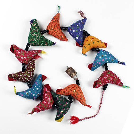 String of Birds with Bell