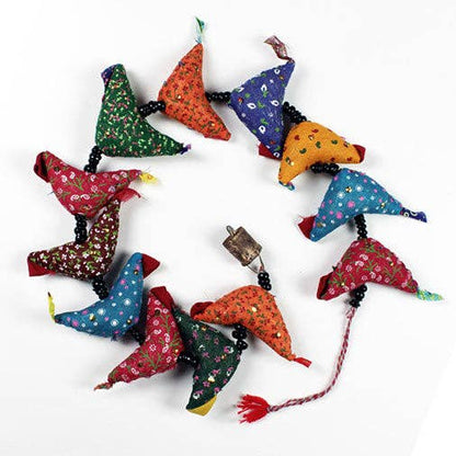 String of Birds with Bell