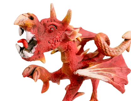Red Standing Dragon