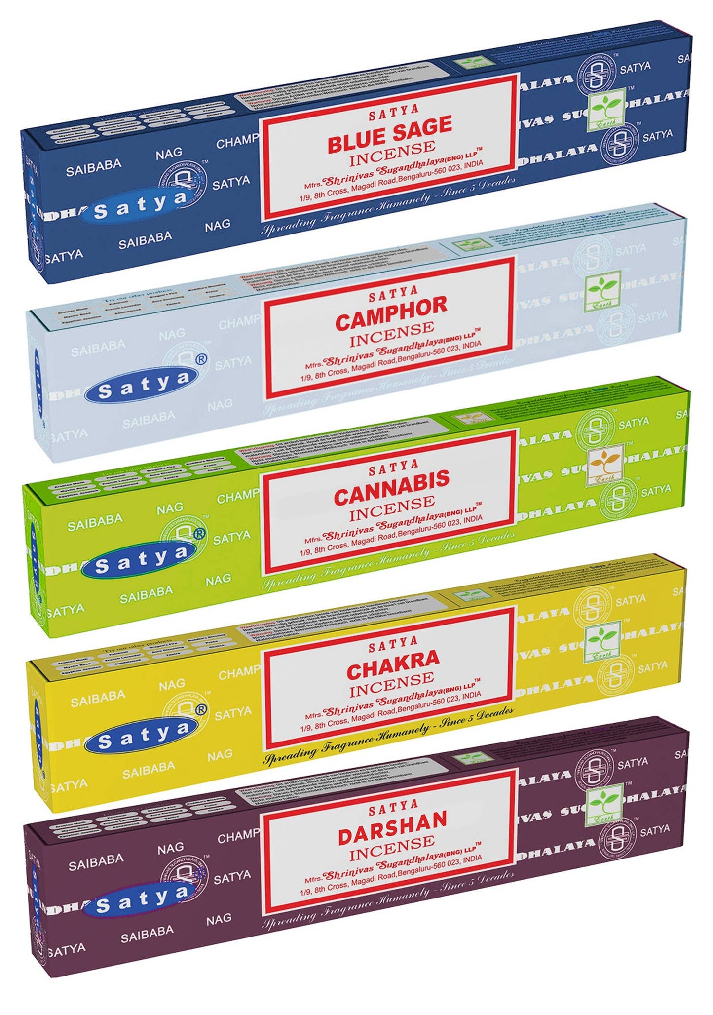 Satya Nag Champa Buddha's Blessing Series- Incense Sticks
