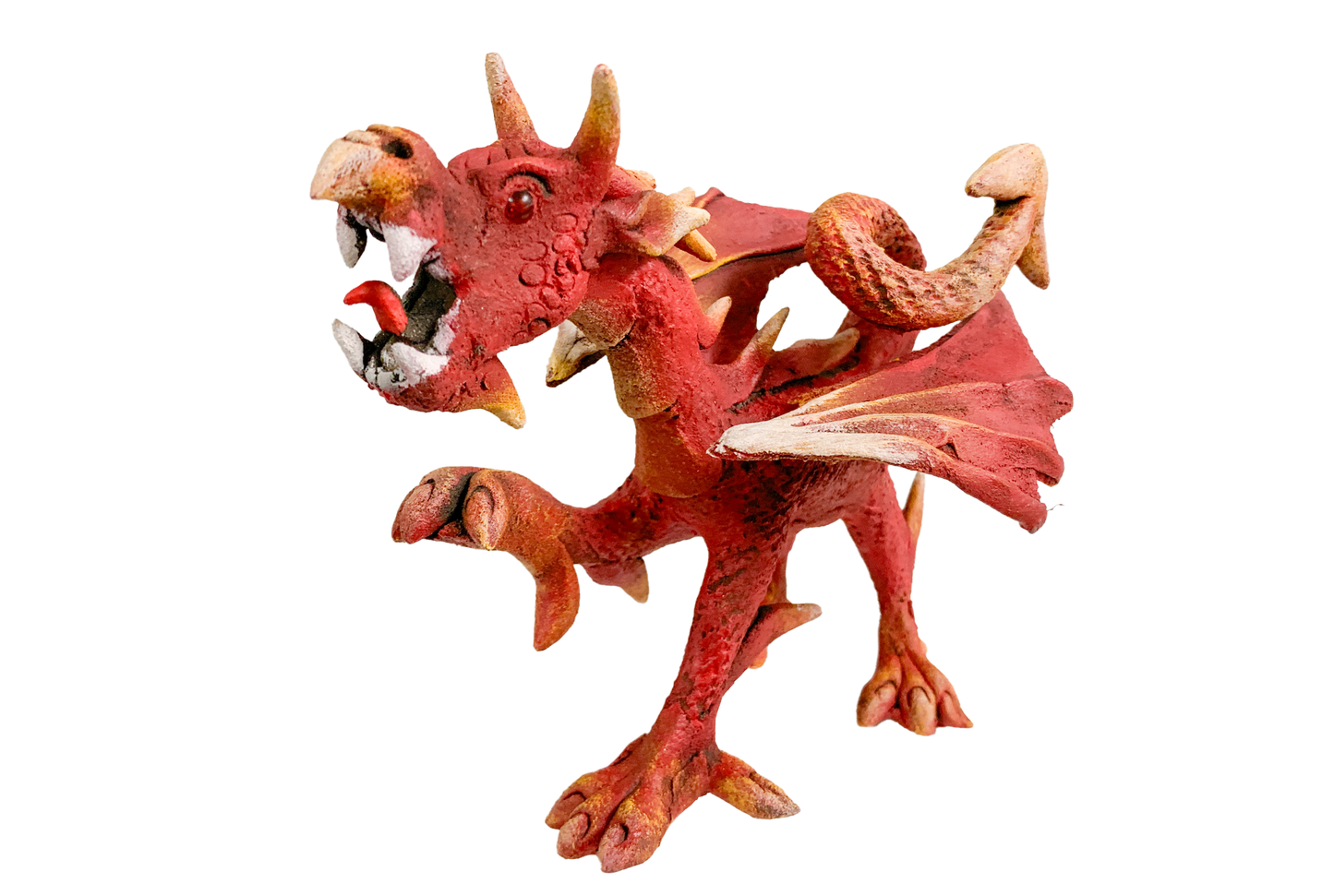 Red Standing Dragon