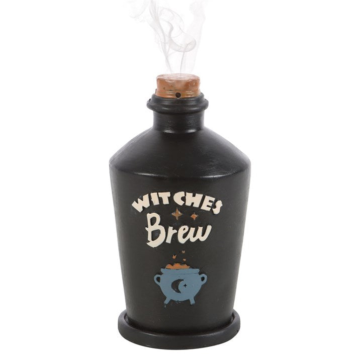 Witches Brew Potion Bottle Halloween Incense Cone Burner