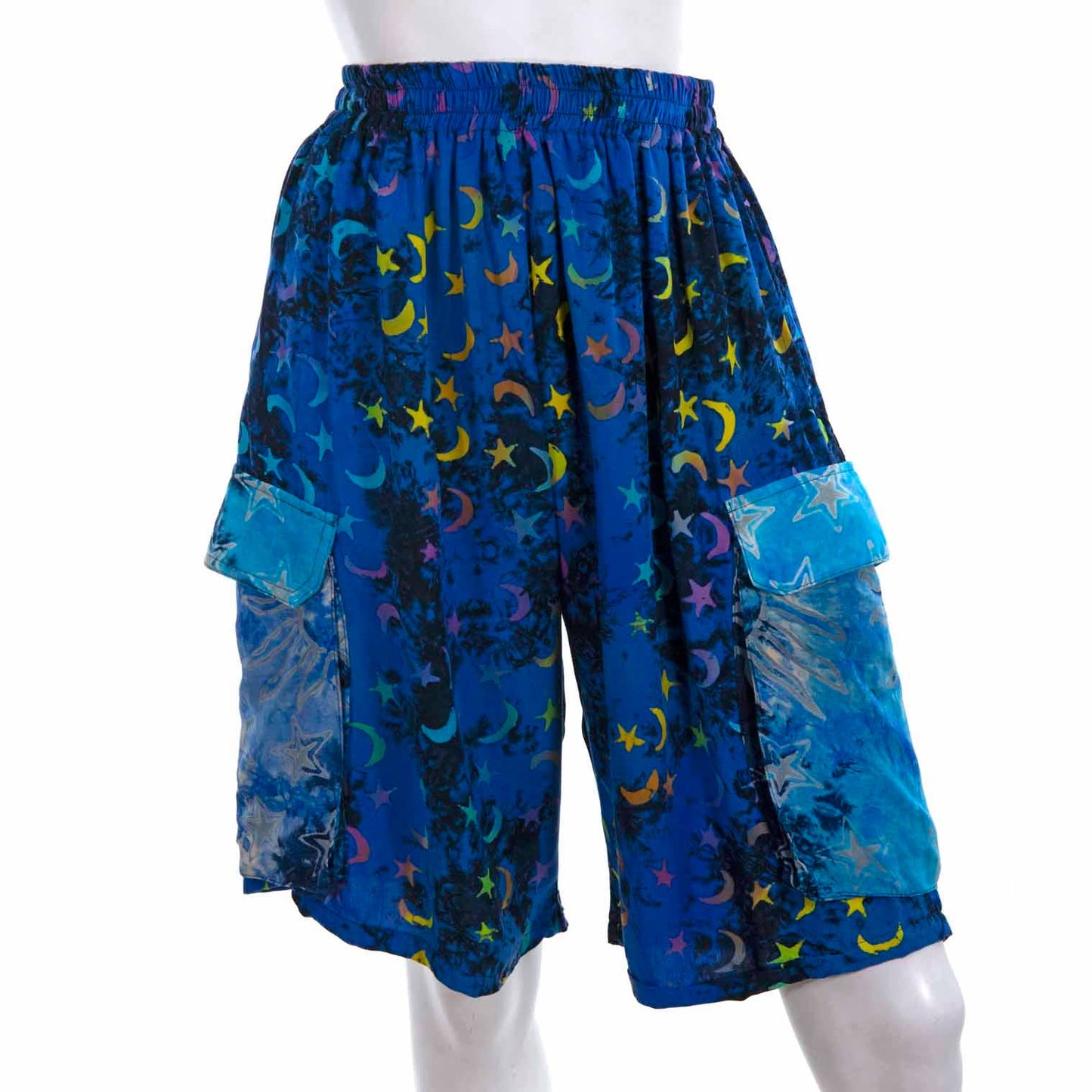 Campur Patch Combat Shorts: Rainbow