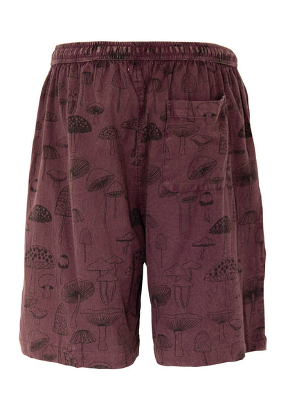 Mushroom Shorts: Khaki(K) / Medium/Large(ML)