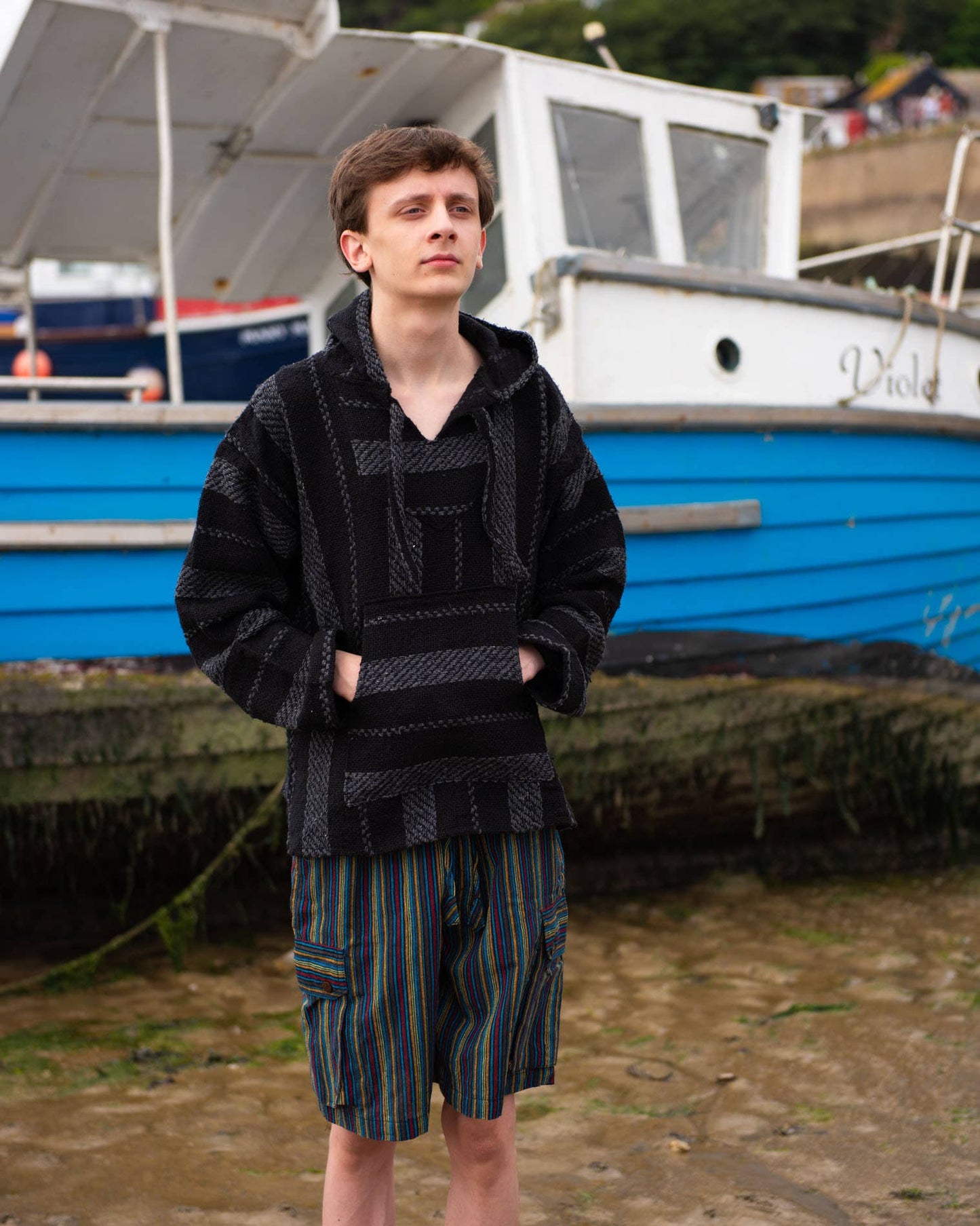 Nepalese Stripe Board Shorts