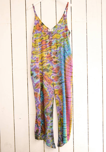 Tie Dye Jumpsuit: Large/Extra Large(LXL)