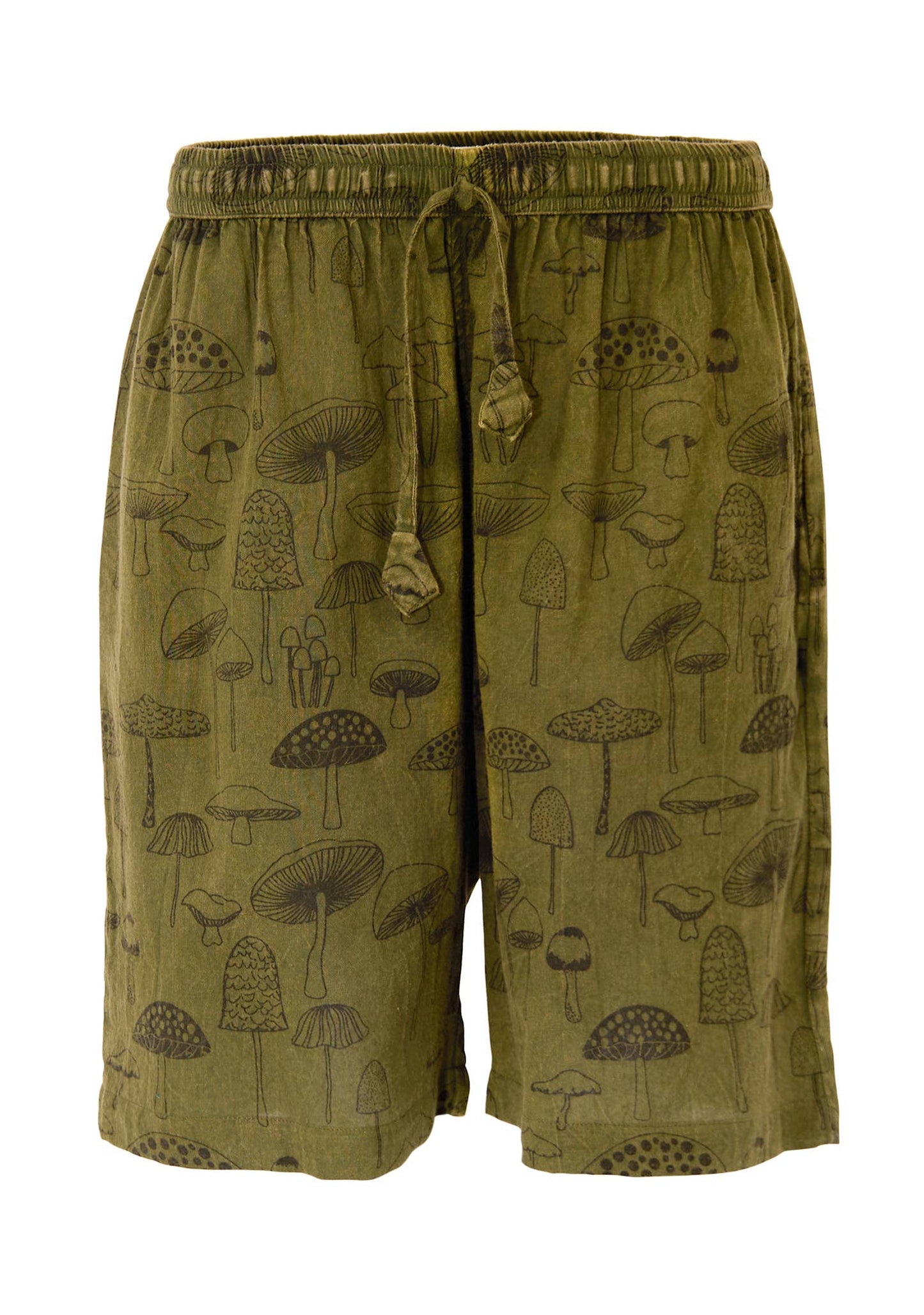 Mushroom Shorts: Khaki(K) / Medium/Large(ML)