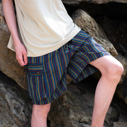 Nepalese Stripe Board Shorts